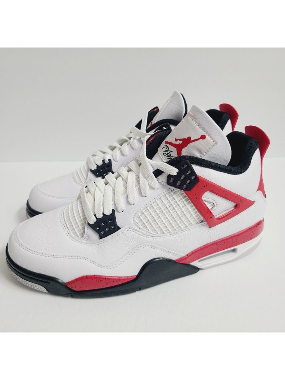 Nike Air Jordan 4 Retro Red Cement Shoes DH6927-161 Size 10 White Red B Grade #5